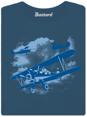 Rytíři nebes dámské tričko premium Petrol Blue