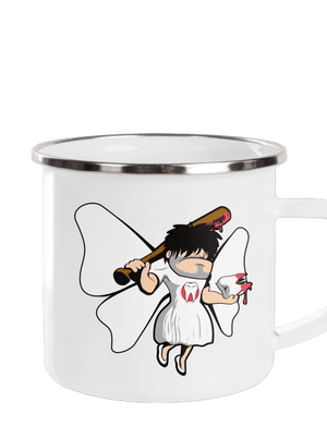 Zoubková víla plecháček White