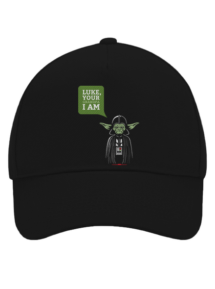 Mr. Yoda: Your grandpa I am kšiltovka baseballka Black
