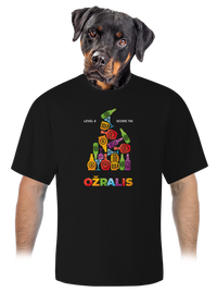 unisex tričko oversized