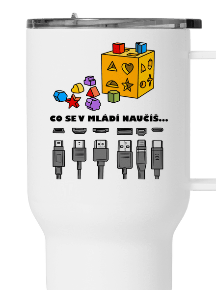 Co se v mládí naučíš termohrnek White