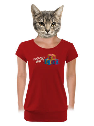 dámské tričko s lemem