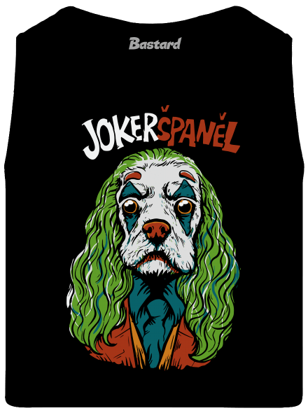 JokerŠpaněl pánské tílko Black