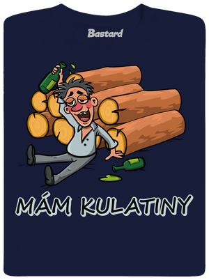 Mám kulatiny pánské tričko Navy