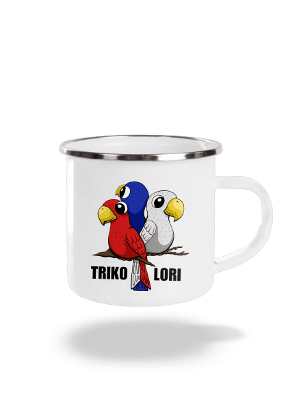 Trikolori plecháček White