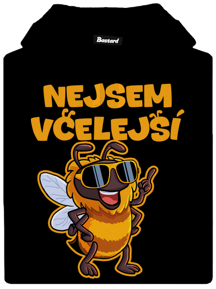 Nejsem včelejší pánská mikina klokanka Black