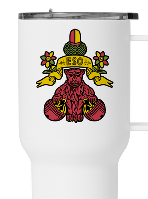 Kulový eso termohrnek White