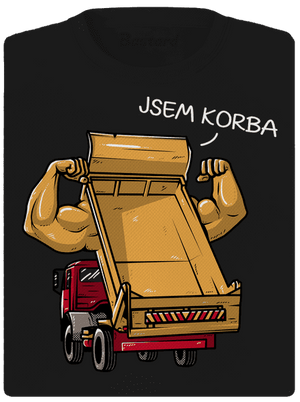 Korba dámské sportovní tričko Black