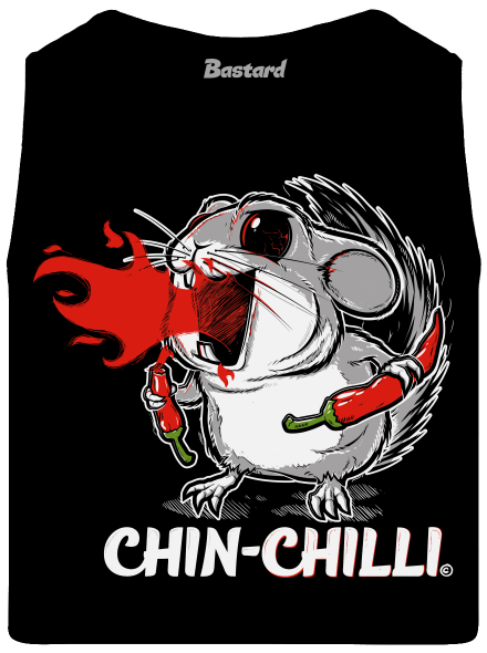 Chinchilli pánské tílko Black
