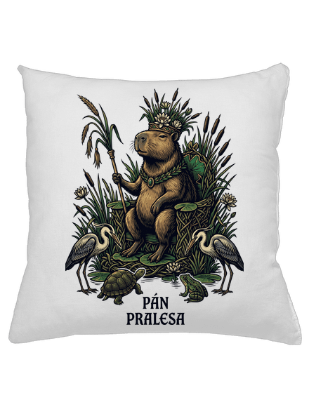 Pán pralesa polštář White