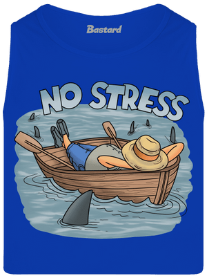 No stress pánské tílko Royal Blue