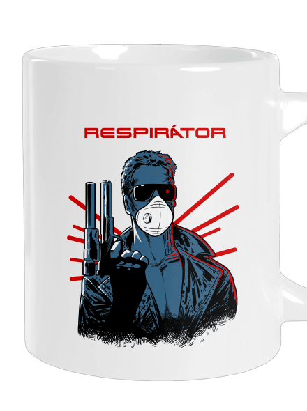 Respirátor velký hrnek White