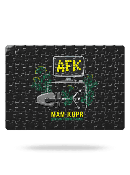 Mám kopr puzzle White