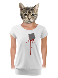 dámské tričko s lemem