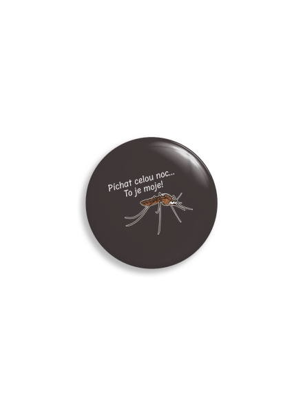 Komár s výdrží placka uni