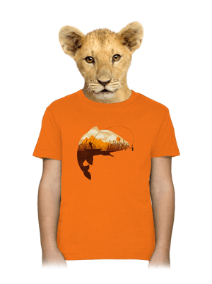 Kapitální úlovek dětské tričko Orange