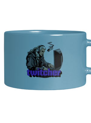 Twitcher hrnek makronka Blue Macaron