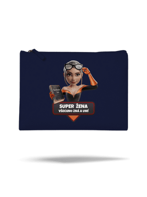 Super máma taštička French Navy
