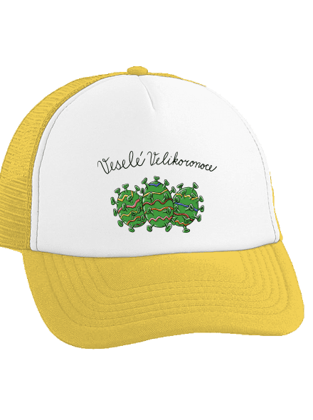Veselé Velikoronoce kšiltovka truckerka Sunflower cap