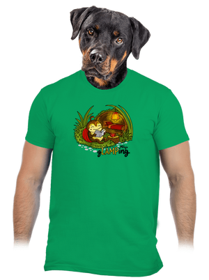 Glamping pánské tričko Kelly Green