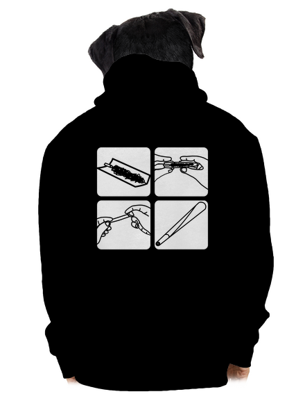 Joint pánská mikina na zip Black