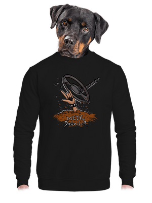 unisex mikina bez kapuce