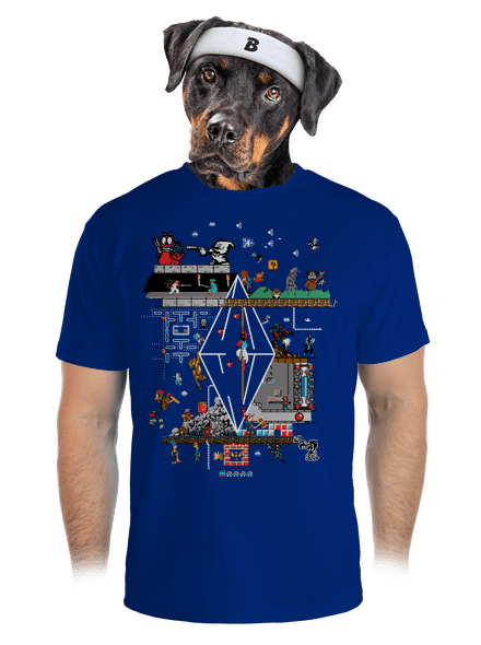 Zapaříme pánské sportovní tričko Royal Blue Mal