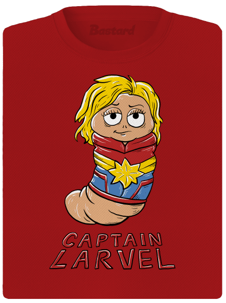 Captain Larvel dámské sportovní tričko Red Mal