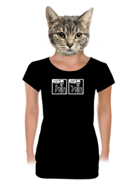 dámské tričko s lemem