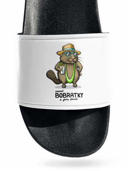 Bobratky pantofle White