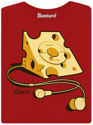 iDam dámské tričko premium Red Mal