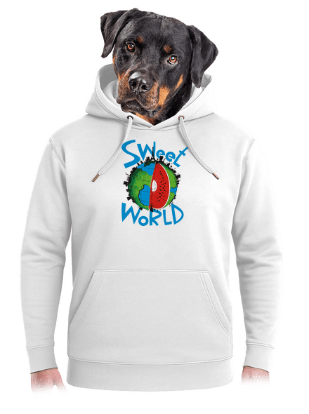 Sweet World unisex mikina premium Snowwhite