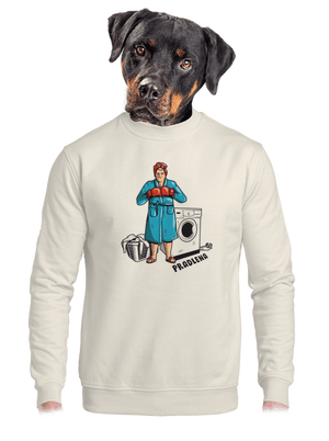 unisex mikina bez kapuce