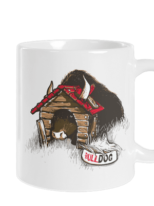 Bulldog klasický hrnek White
