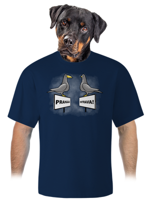 unisex tričko oversized