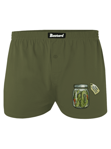 Dobře naložená pánské trenky Khaki