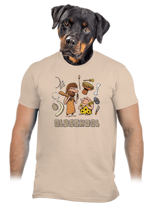 Oldschool pánské tričko Sand