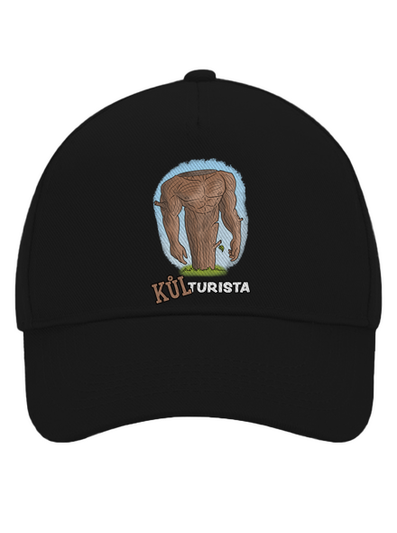 Kůlturista kšiltovka baseballka Black