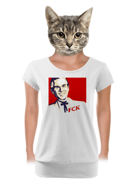 dámské tričko s lemem