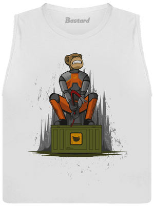 Ape-Life dámské tílko volné White