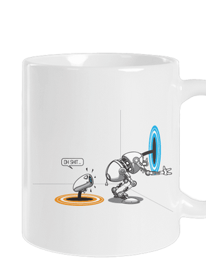 Portal klasický hrnek White