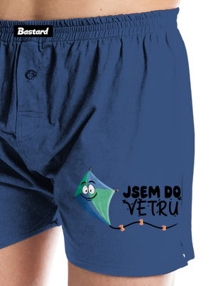 Do větru pánské trenky Blue