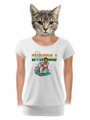 dámské tričko s lemem