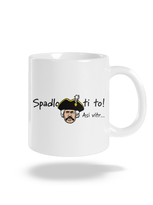 Spadlo ti to klasický hrnek White