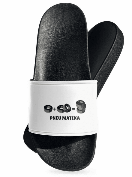 Pneu Matika pantofle White