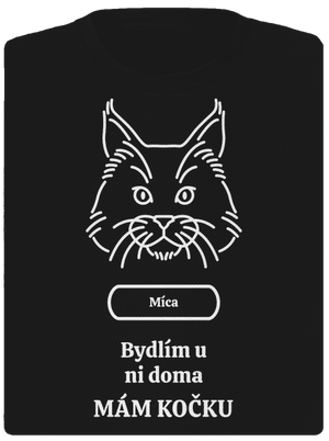 Nemůžu, mám kočku dámské sportovní tričko Black