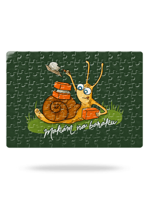 Makám na baráku puzzle White