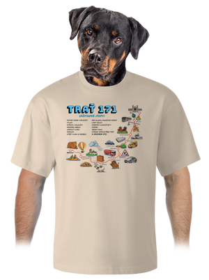 unisex tričko oversized