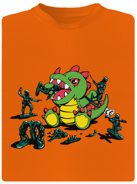 Hračky dětské sportovní tričko Neon Orange