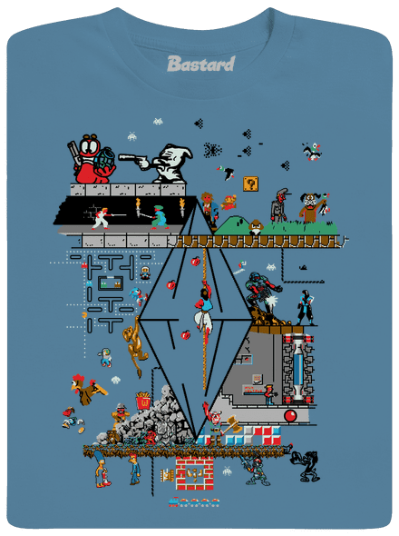 Zapaříme pánské tričko Stone Blue